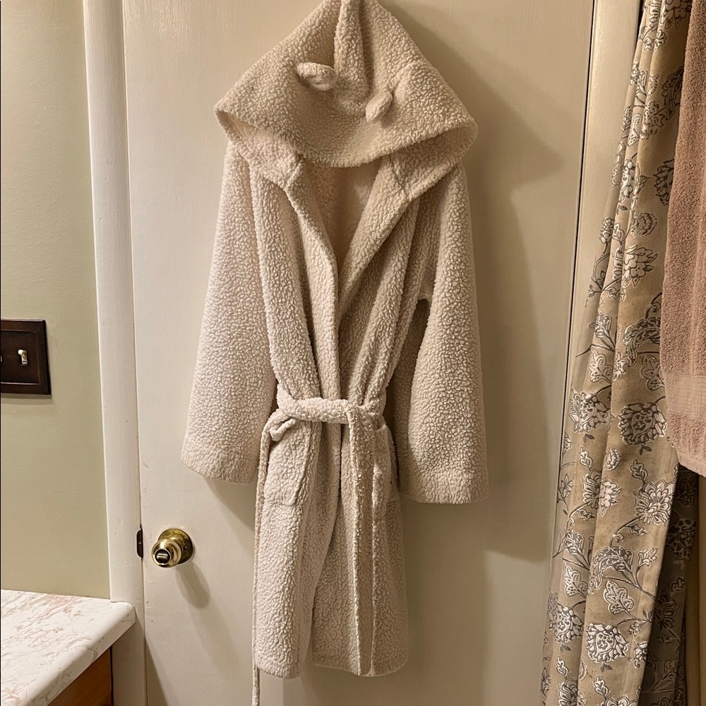 Cat & Jack Cream Kids Pajama Robe